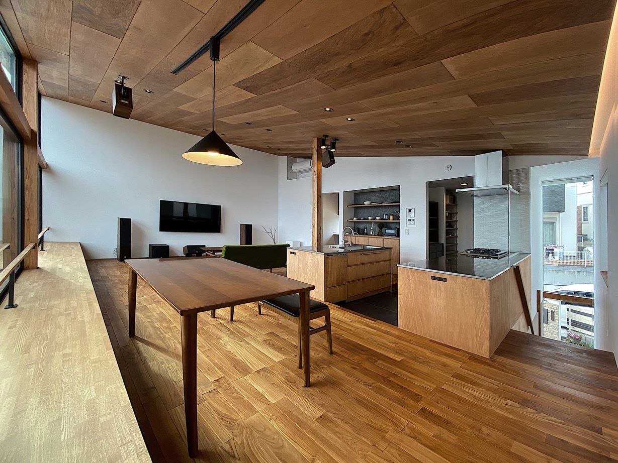 Grand Living（グランリビング） 『美景』【宝塚市/2000万円台/30坪/２階リビング/勾配天井/造作キッチン】の建築実例画像6