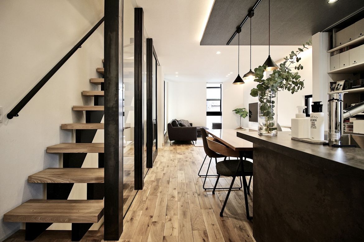 Grand Living（グランリビング） 『inegal』【大阪市/2000万円台/狭小地/ビルトインガレージ/３階建て】の建築実例画像2