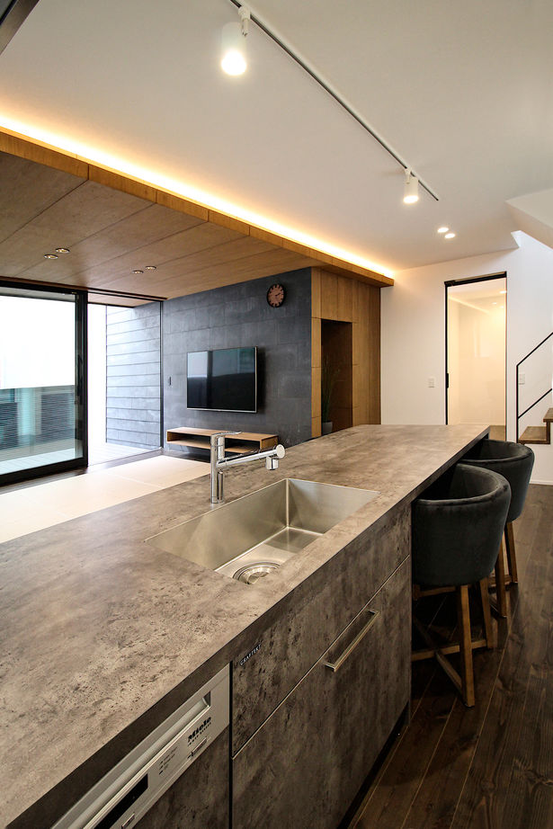 Grand Living（グランリビング） 『FORT』【奈良県／2000万円台／ガレージハウス／畳リビング／アイランドキッチン／間取り図あり】の建築実例画像4