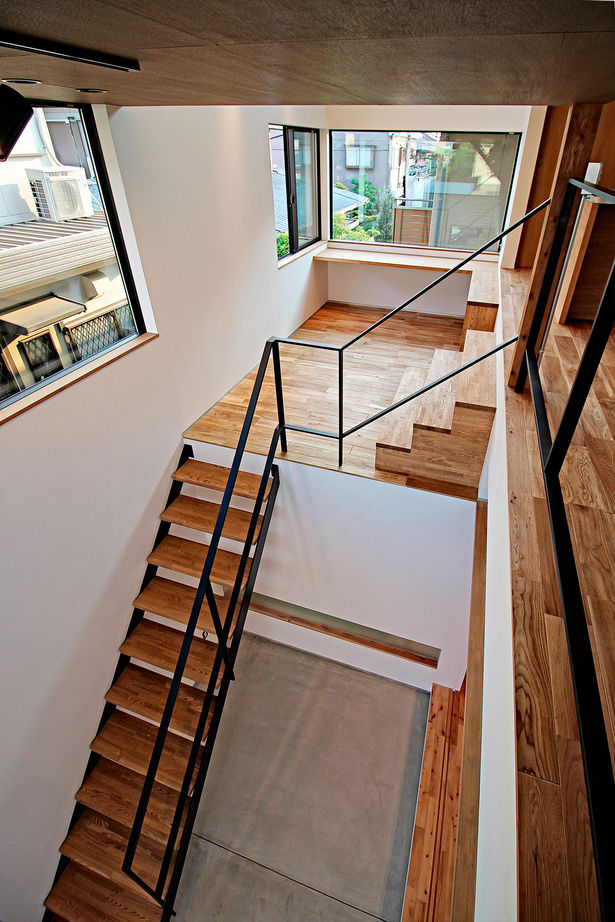 Grand Living（グランリビング） 『段欒』【大阪府／2000万円台／2世帯住宅／キッチン・洗面・浴室2か所／浮遊するロフト／間取り図あり】の建築実例画像8