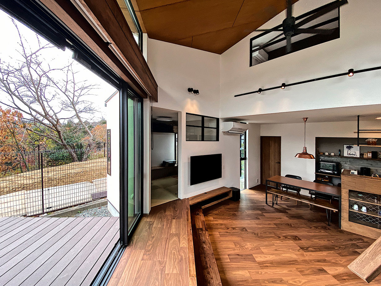 Grand Living（グランリビング） 『Chillax』【兵庫県／2000万円台／和室ワークスペース／造作家具／インダストリアルデザイン】の建築実例画像3