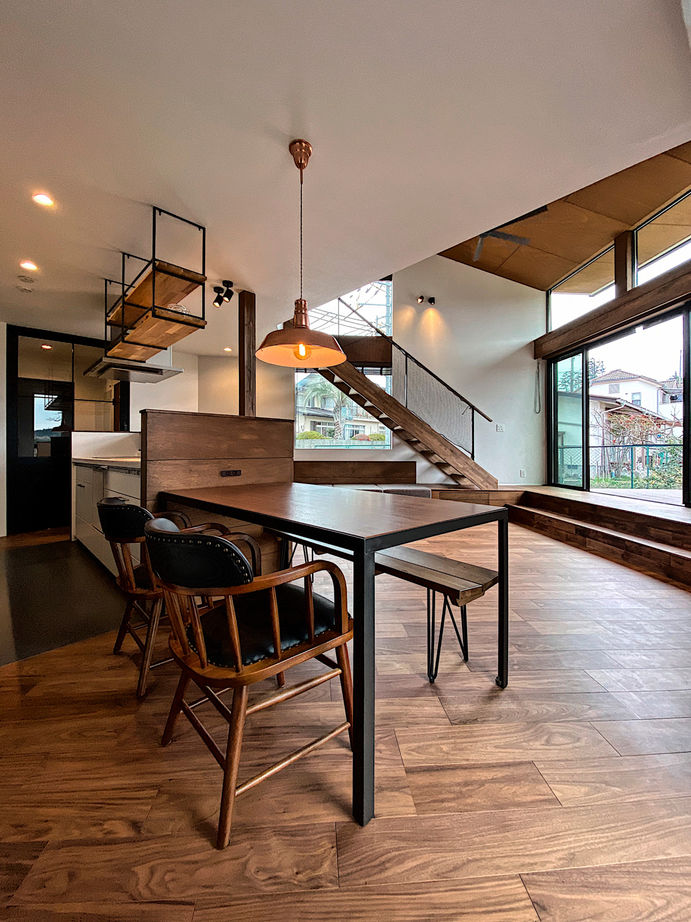 Grand Living（グランリビング） 『Chillax』【兵庫県／2000万円台／和室ワークスペース／造作家具／インダストリアルデザイン】の建築実例画像5