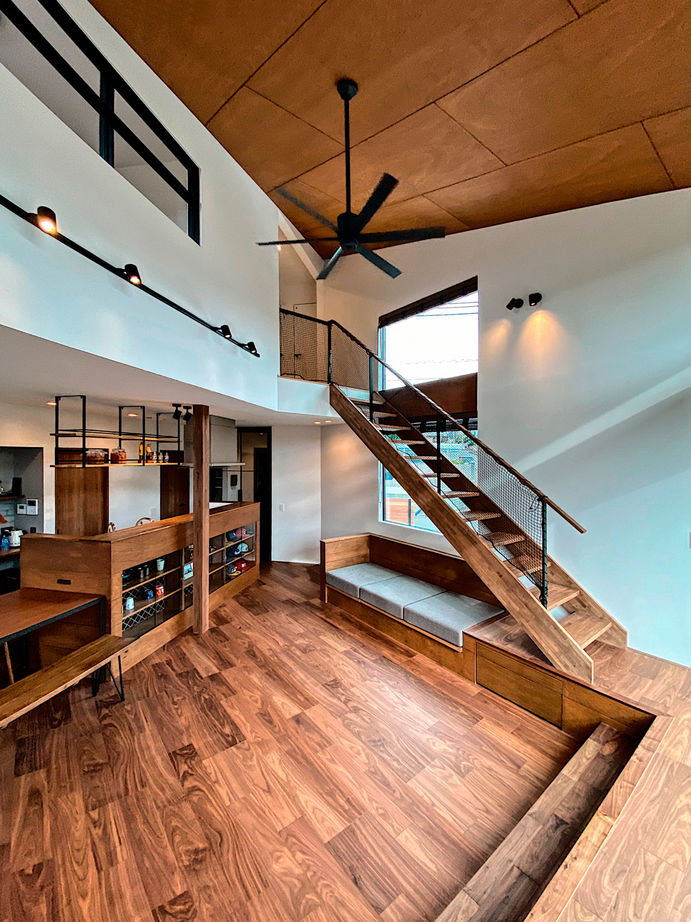 Grand Living（グランリビング） 『Chillax』【兵庫県／2000万円台／和室ワークスペース／造作家具／インダストリアルデザイン】の建築実例画像7