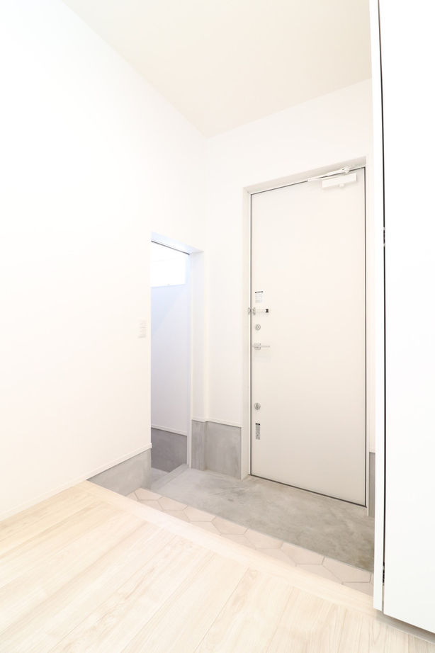 十和建設（TOWA＋） 【酒田市/1500～1999万円】デザイン性豊かなスキップフロアがあるインオーガニック（無機質）な家の建築実例画像7