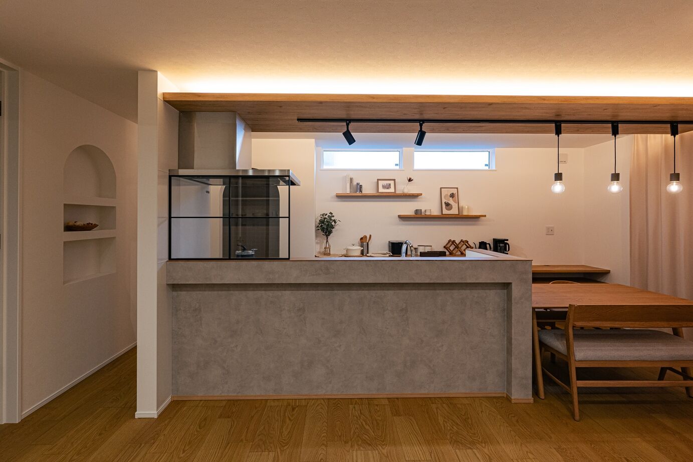 NOVEL  HOUSE ていねいな暮らしと家事ラクが叶う平屋の建築実例画像2