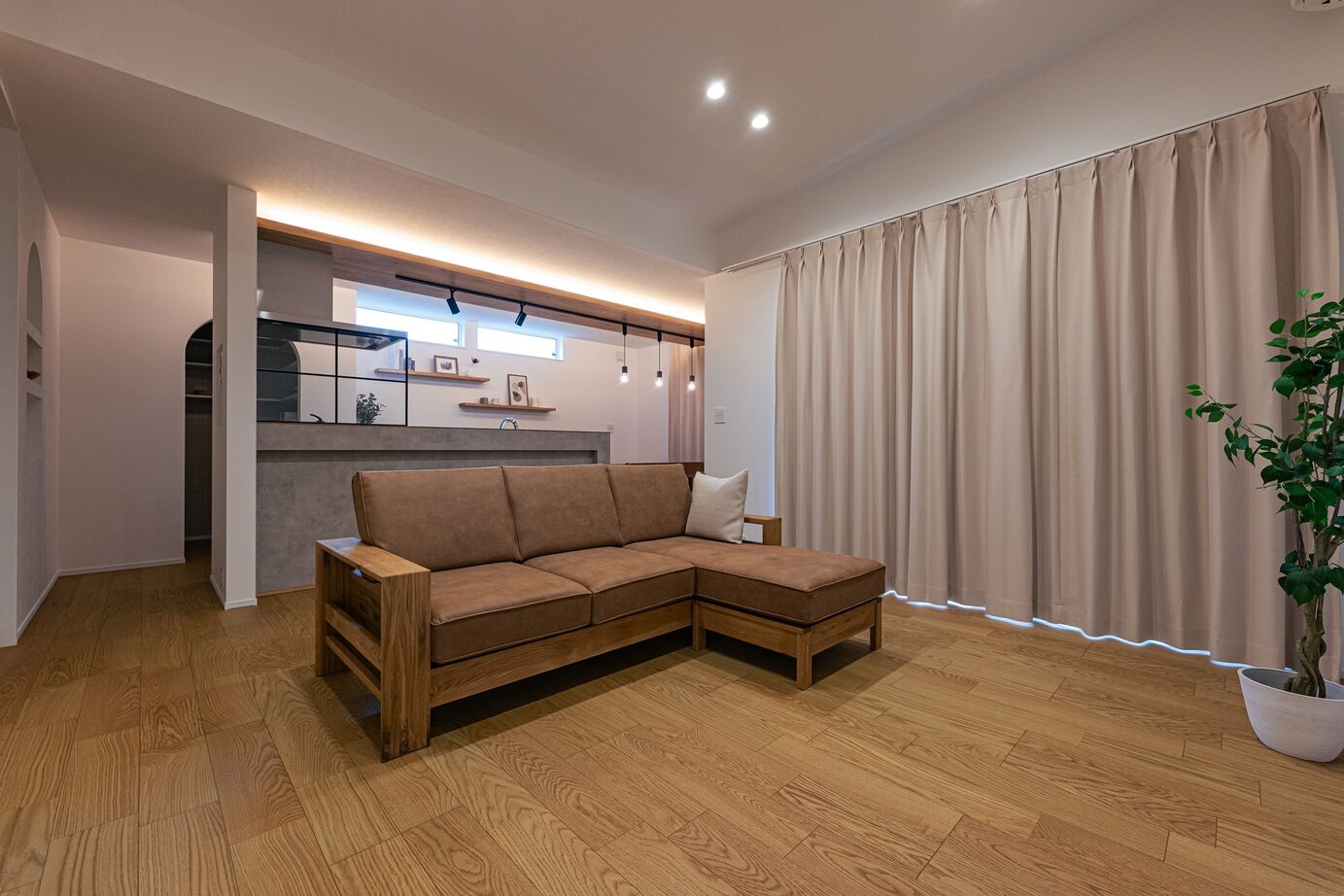 NOVEL  HOUSE ていねいな暮らしと家事ラクが叶う平屋の建築実例画像4