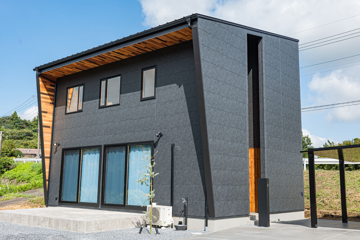 NOVEL  HOUSE 開放的な暮らしが叶うモダンな家の建築実例画像10