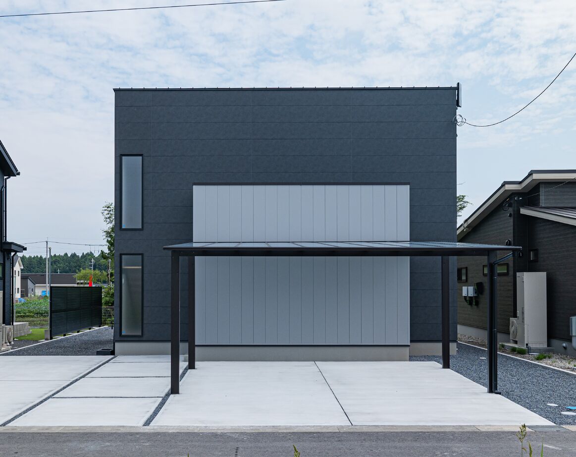 NOVEL  HOUSE 猫ファーストなモダンハウスの建築実例画像