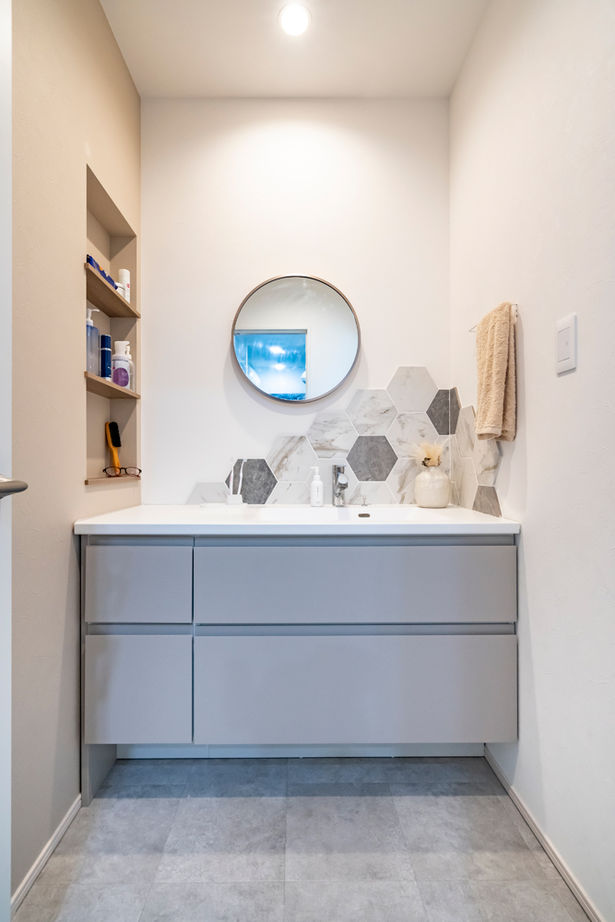 クレバリーホーム/住生活研究所 【一宮市｜2000万円台｜30坪の平屋】LDKは20帖！コンパクトな平屋のお手本のようなムダのない間取りの建築実例画像6