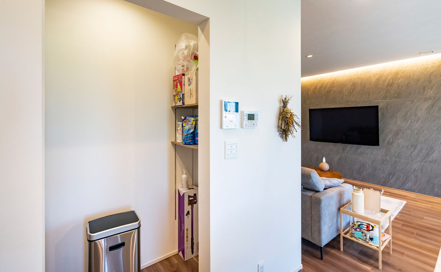 クレバリーホーム/住生活研究所 【一宮市｜2000万円台｜30坪の平屋】LDKは20帖！コンパクトな平屋のお手本のようなムダのない間取りの建築実例画像19