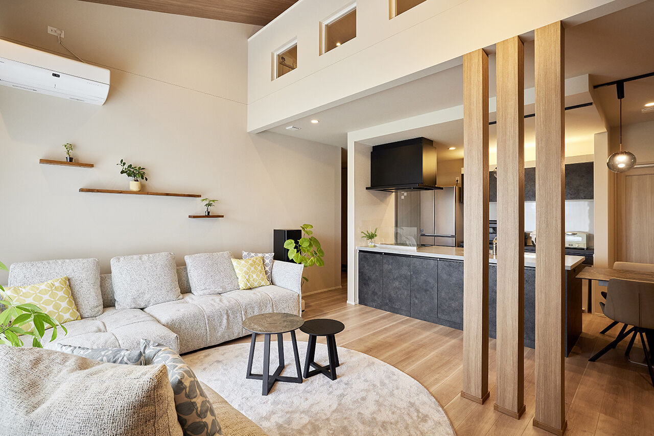 クレバリーホーム/住生活研究所 【平屋×タイル外壁】家族も愛犬も、みんなが暮らしやすい。家事ラクも叶えたタイル外壁の平屋の建築実例画像2