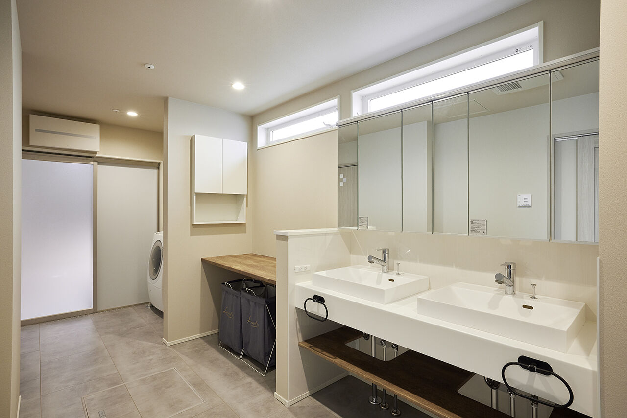 クレバリーホーム/住生活研究所 【平屋×タイル外壁】家族も愛犬も、みんなが暮らしやすい。家事ラクも叶えたタイル外壁の平屋の建築実例画像4