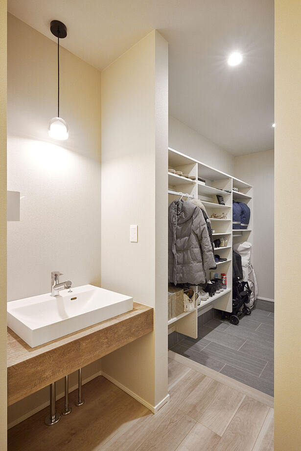 クレバリーホーム/住生活研究所 【平屋×タイル外壁】家族も愛犬も、みんなが暮らしやすい。家事ラクも叶えたタイル外壁の平屋の建築実例画像5