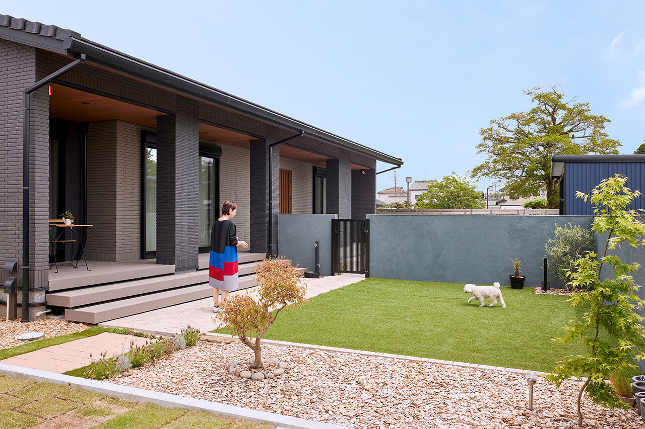 クレバリーホーム/住生活研究所 【平屋×タイル外壁】家族も愛犬も、みんなが暮らしやすい。家事ラクも叶えたタイル外壁の平屋の建築実例画像6