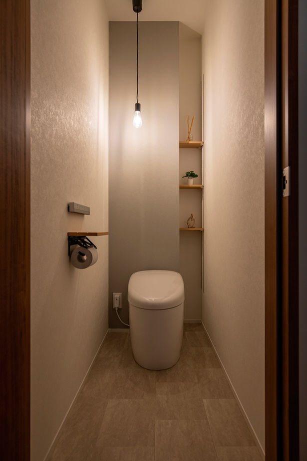 クレバリーホーム/住生活研究所 【三重県｜平屋×インナーガレージ｜3000万円台｜間取り有】ゆったり寛げるLDK。木とグレーの家事ラクな家の建築実例画像14