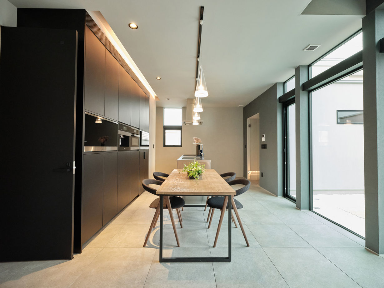 ASOLIE | ミラタップ 【ハイグレード・間取り図あり】中庭によりプライバシーが保たれたコートハウスの建築実例画像2