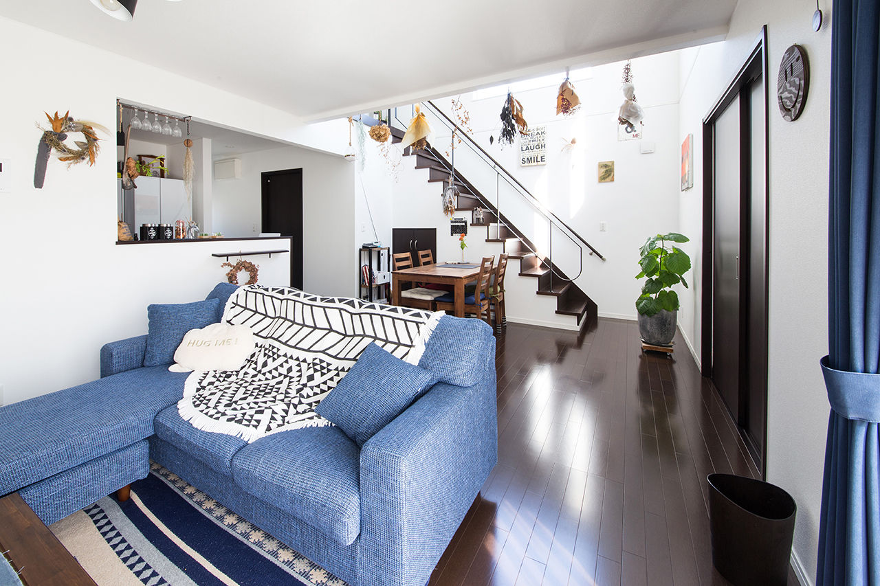 グッドリビング 【1000万円台｜間取り図有】グリーンやオリジナルアイテムで彩る、究極のシンプルモダン・スタイルの建築実例画像5