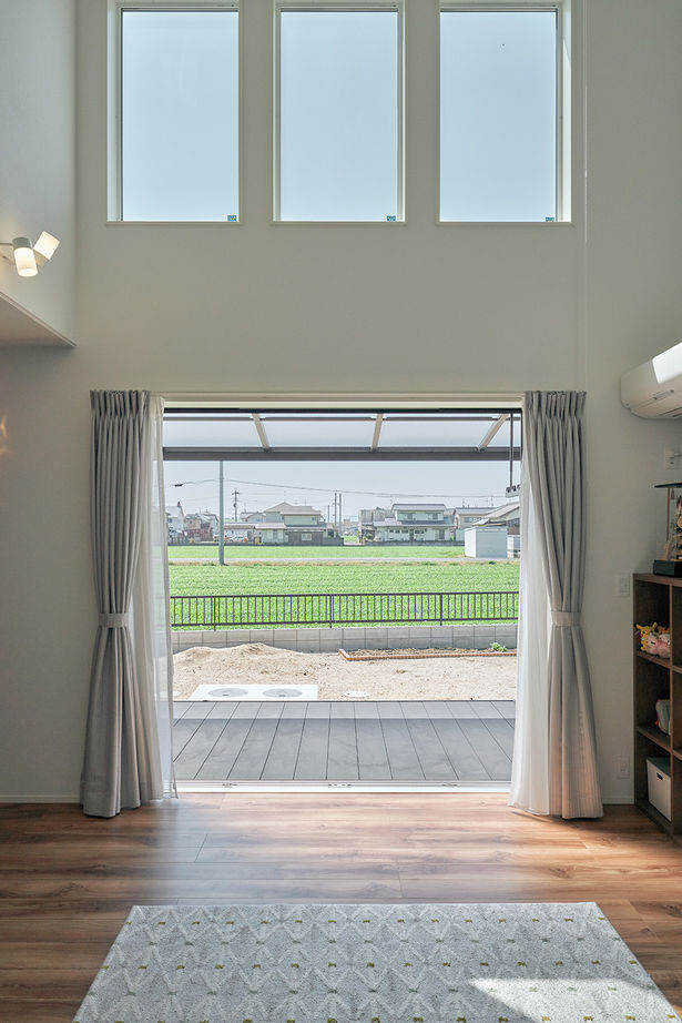 ライフデザイン・カバヤ 実家裏手の田んぼを宅地転用。敷地の広さを生かせる平屋のアイデアの建築実例画像4