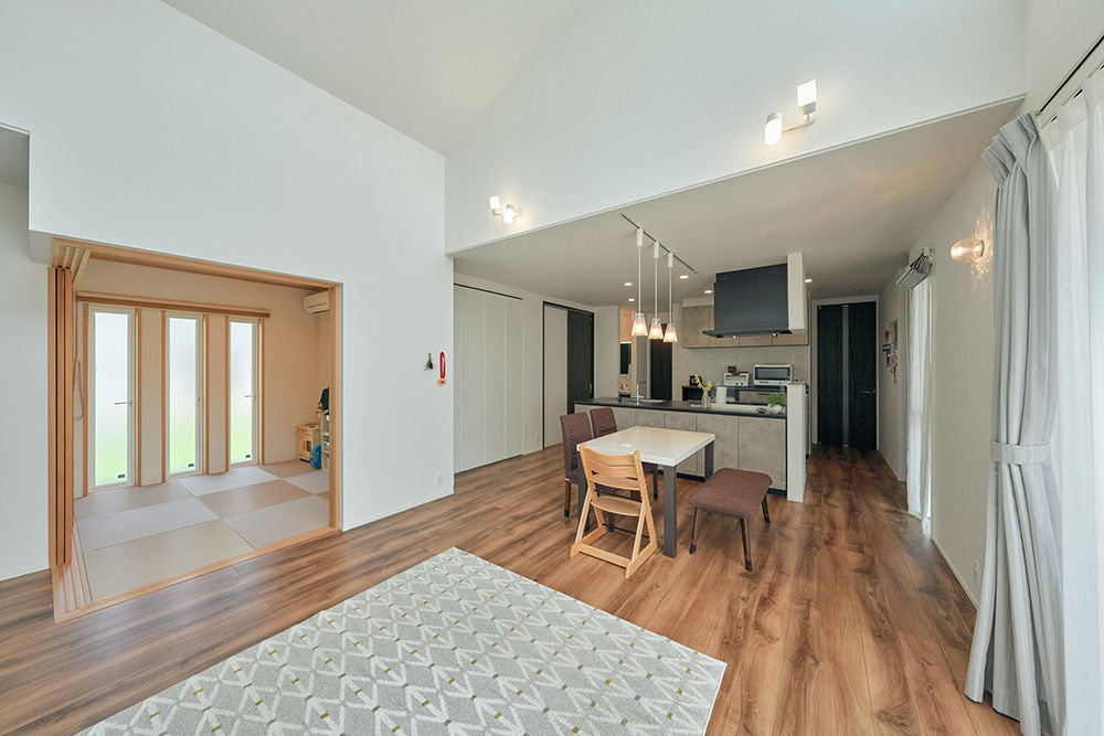 ライフデザイン・カバヤ 実家裏手の田んぼを宅地転用。敷地の広さを生かせる平屋のアイデアの建築実例画像6