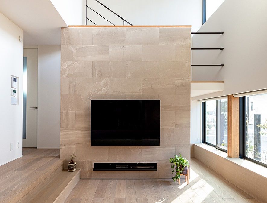 ダイワハウス 【38坪/夫婦＋子ども1人/間取り図あり】和と洋が美しく溶け合うロースタイルリビングの家　写真10点掲載の建築実例画像3