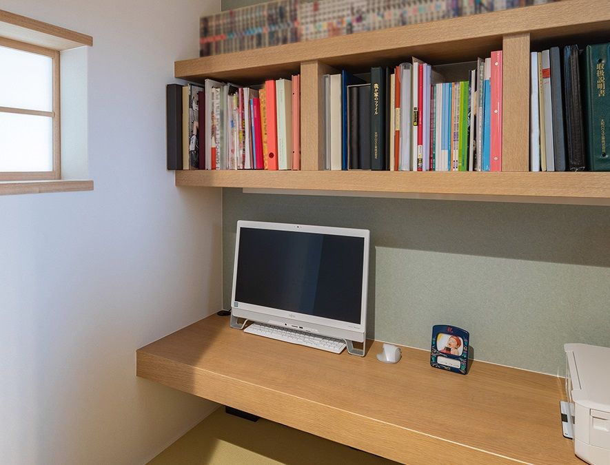 ダイワハウス 【38坪/夫婦＋子ども1人/間取り図あり】和と洋が美しく溶け合うロースタイルリビングの家　写真10点掲載の建築実例画像9