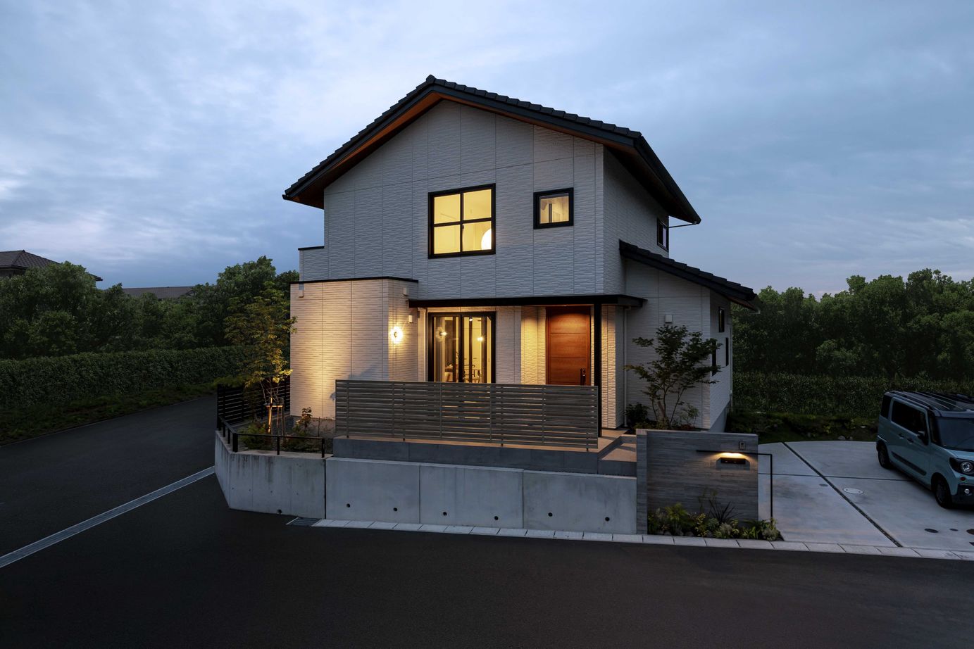 ダイワハウス 【35坪/夫婦/間取り図あり】光差し込む吹き抜けの土間が暮らしを彩る　開放感あふれる住まい　写真10点掲載の建築実例画像6