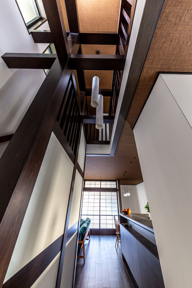 ダイワハウス 【43坪/夫婦＋子ども1人/間取り図あり】古民家の味わい深い佇まいを再現した趣ある家　写真10点掲載の建築実例画像8