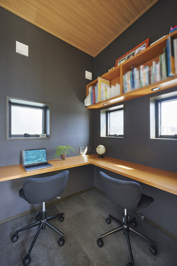 ダイワハウス 【55坪/夫婦＋子ども3人/間取り図あり】都市の家族時間を豊かに育む3階建ての家　写真９点掲載の建築実例画像4