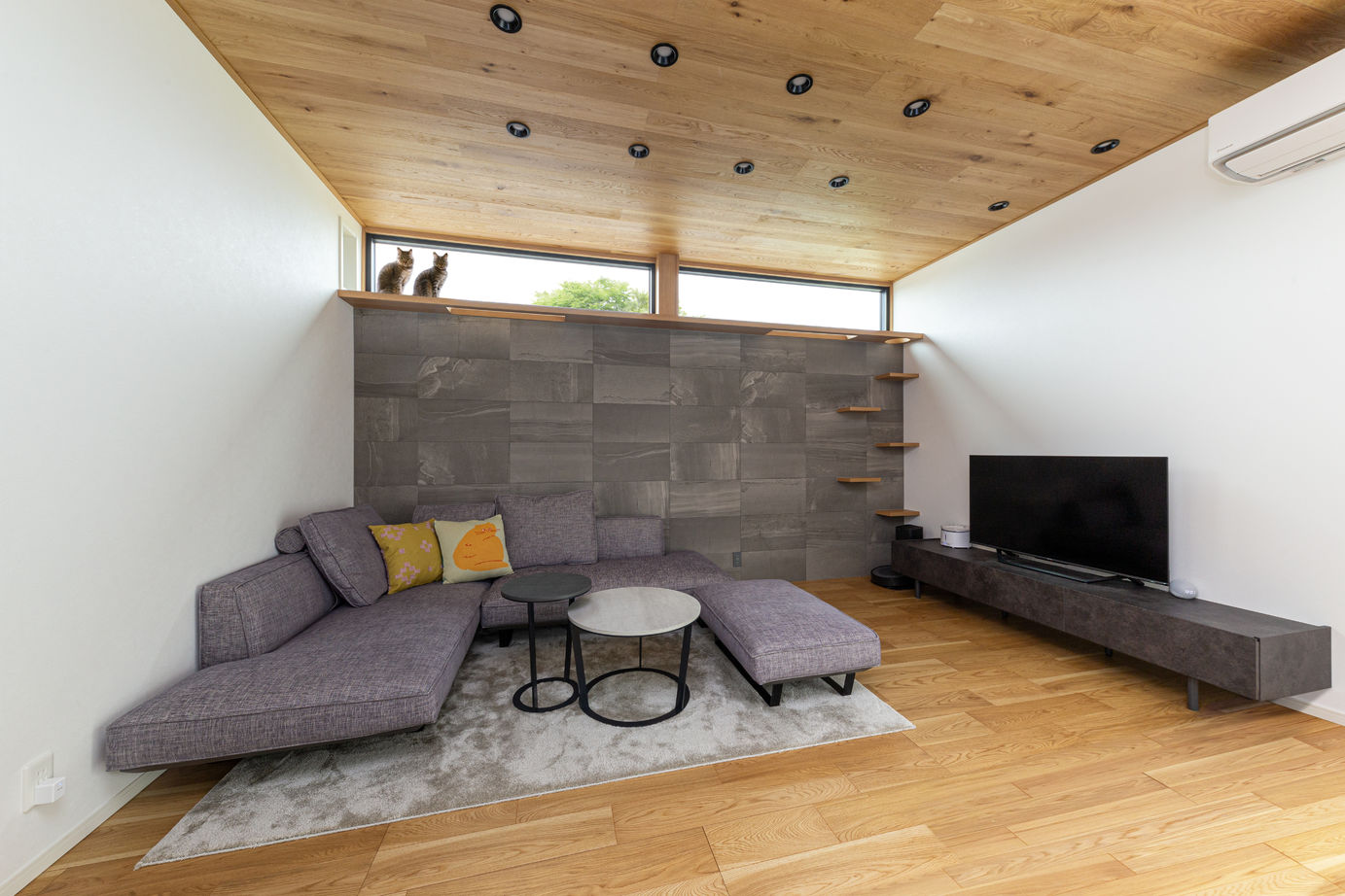 ダイワハウス 【36坪/夫婦＋猫２匹/間取り図あり】猫との楽しい暮らしがインテリアになる家　写真９点掲載の建築実例画像1