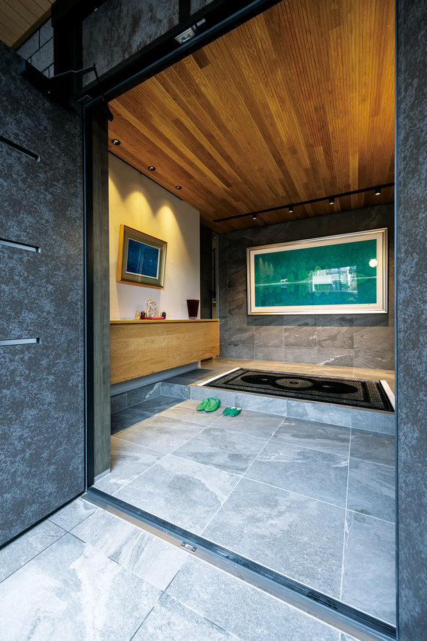 ダイワハウス 【82坪/夫婦＋夫の母/間取り図あり】　王道の美をたたえた美術館のような家を　写真10点掲載の建築実例画像2