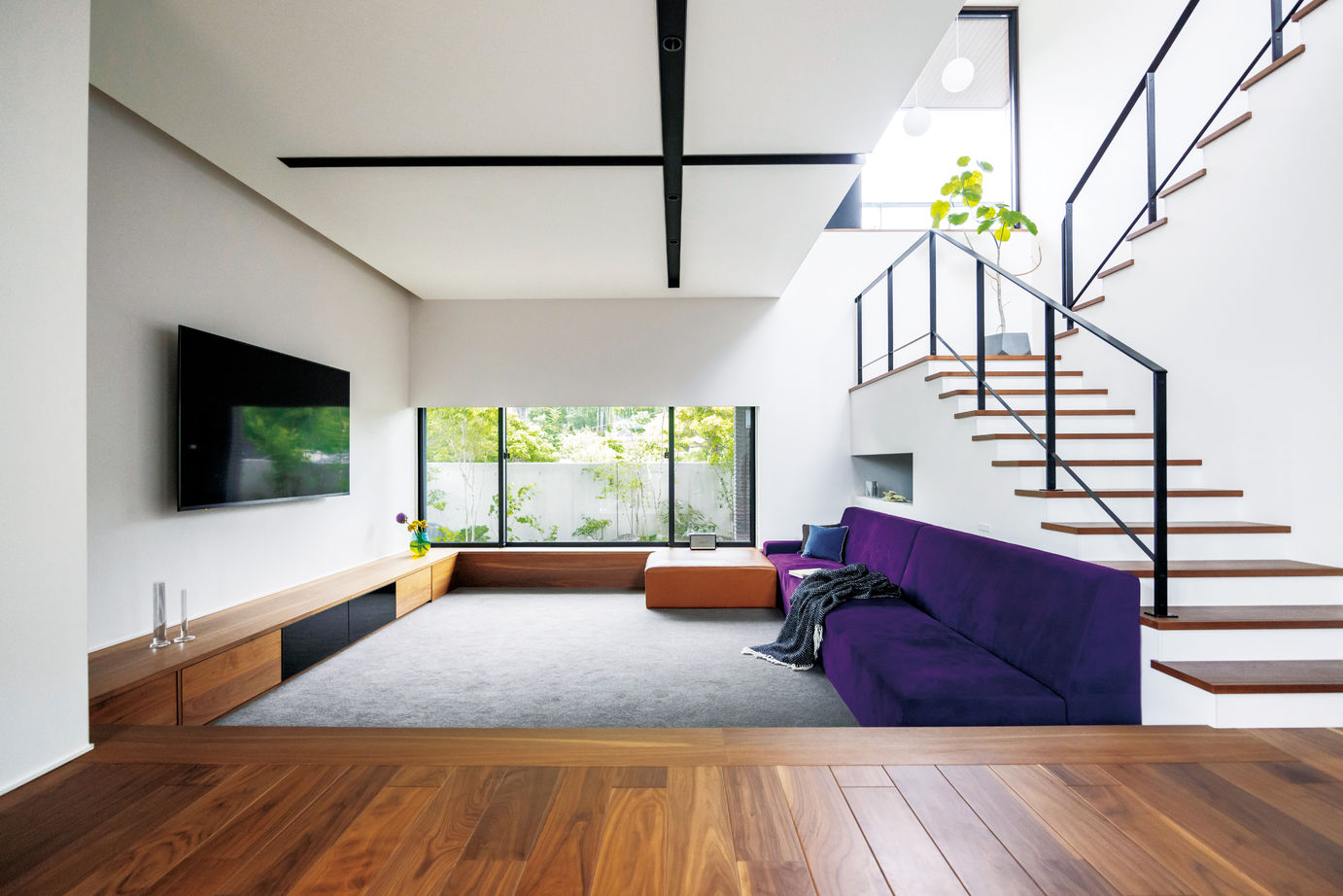 ダイワハウス 【55坪/夫婦＋子ども1人/間取り図あり】　視界に入る全てを美しく整えて暮らしたい　写真10点掲載の建築実例画像1