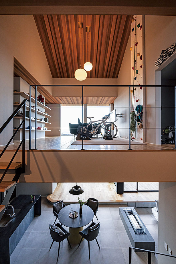 ダイワハウス 【55坪/夫婦/間取り図あり】多趣味なご夫妻の圧倒的な眺望の住まい　写真10点掲載の建築実例画像8