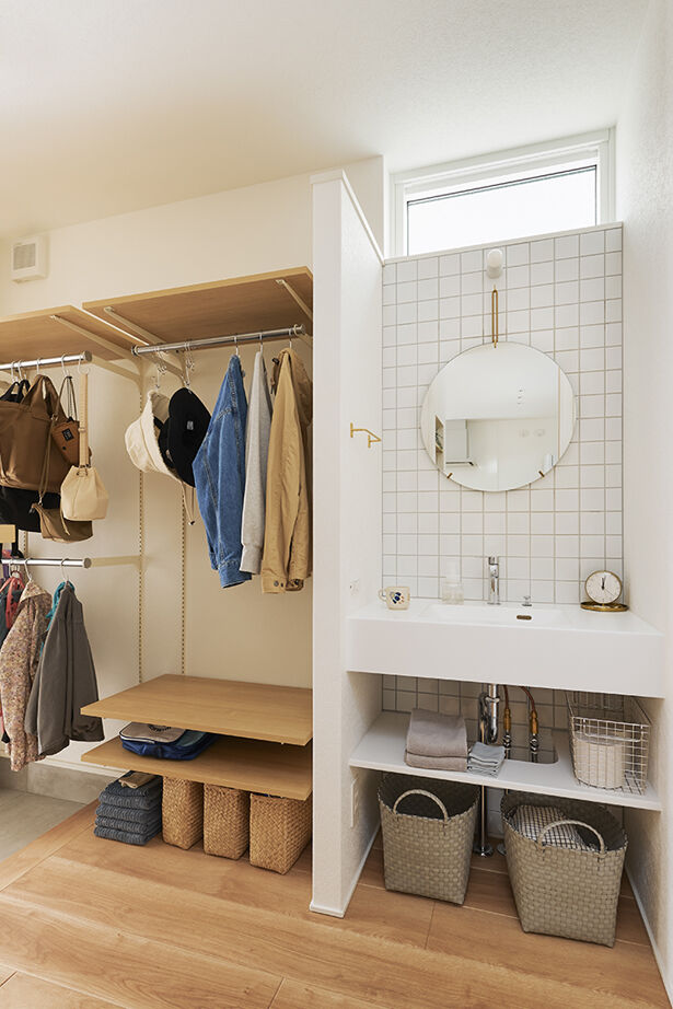 ダイワハウス 【29坪/夫婦＋子ども2人/間取り図あり】シンプルが心地良く暮らしに馴染む住まい　写真10点掲載の建築実例画像5