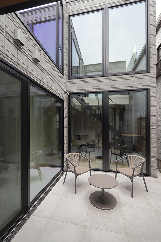 ダイワハウス 【59坪/夫婦＋子ども2人/間取り図あり】光あふれる中庭に視線が集う家　写真10点掲載の建築実例画像5