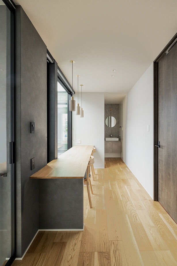 ダイワハウス 【59坪/夫婦＋子ども2人/間取り図あり】光あふれる中庭に視線が集う家　写真10点掲載の建築実例画像6