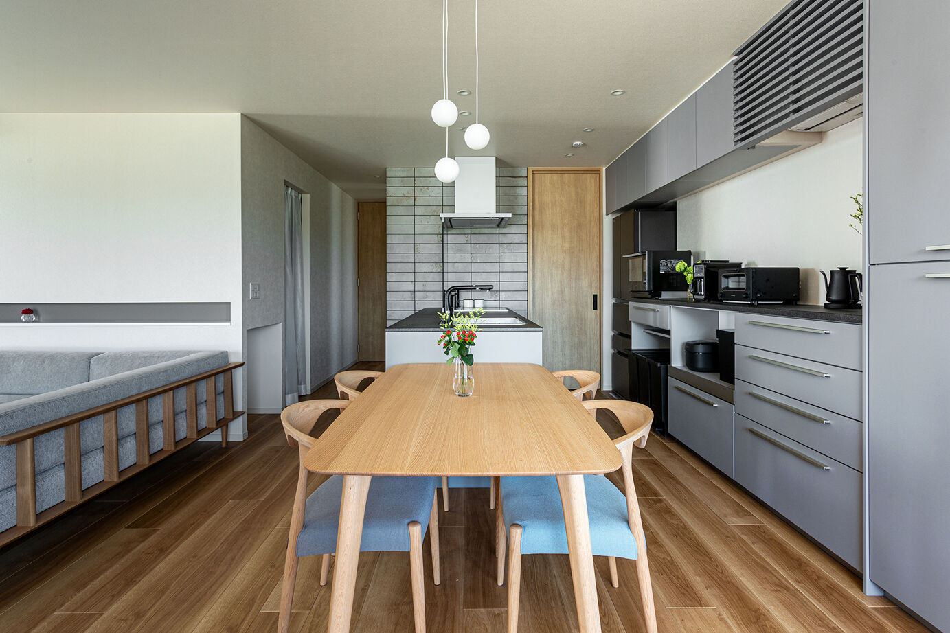 ダイワハウス 【33坪/夫婦/間取り図あり】ゆとりある風景に親しみ安らぐ平屋の家　写真10点掲載の建築実例画像5