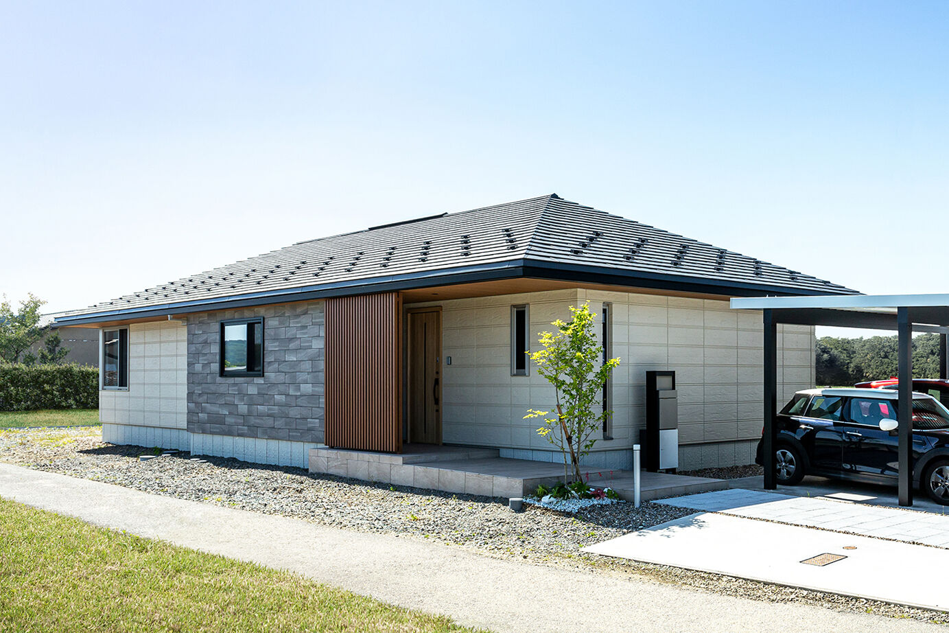 ダイワハウス 【33坪/夫婦/間取り図あり】ゆとりある風景に親しみ安らぐ平屋の家　写真10点掲載の建築実例画像10