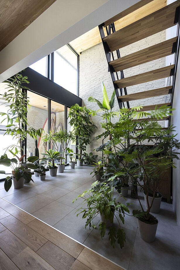 ダイワハウス 【59坪/夫婦/間取り図あり】吹抜けのグリーンルームで緑を愛でる暮らし　写真10点掲載の建築実例画像4