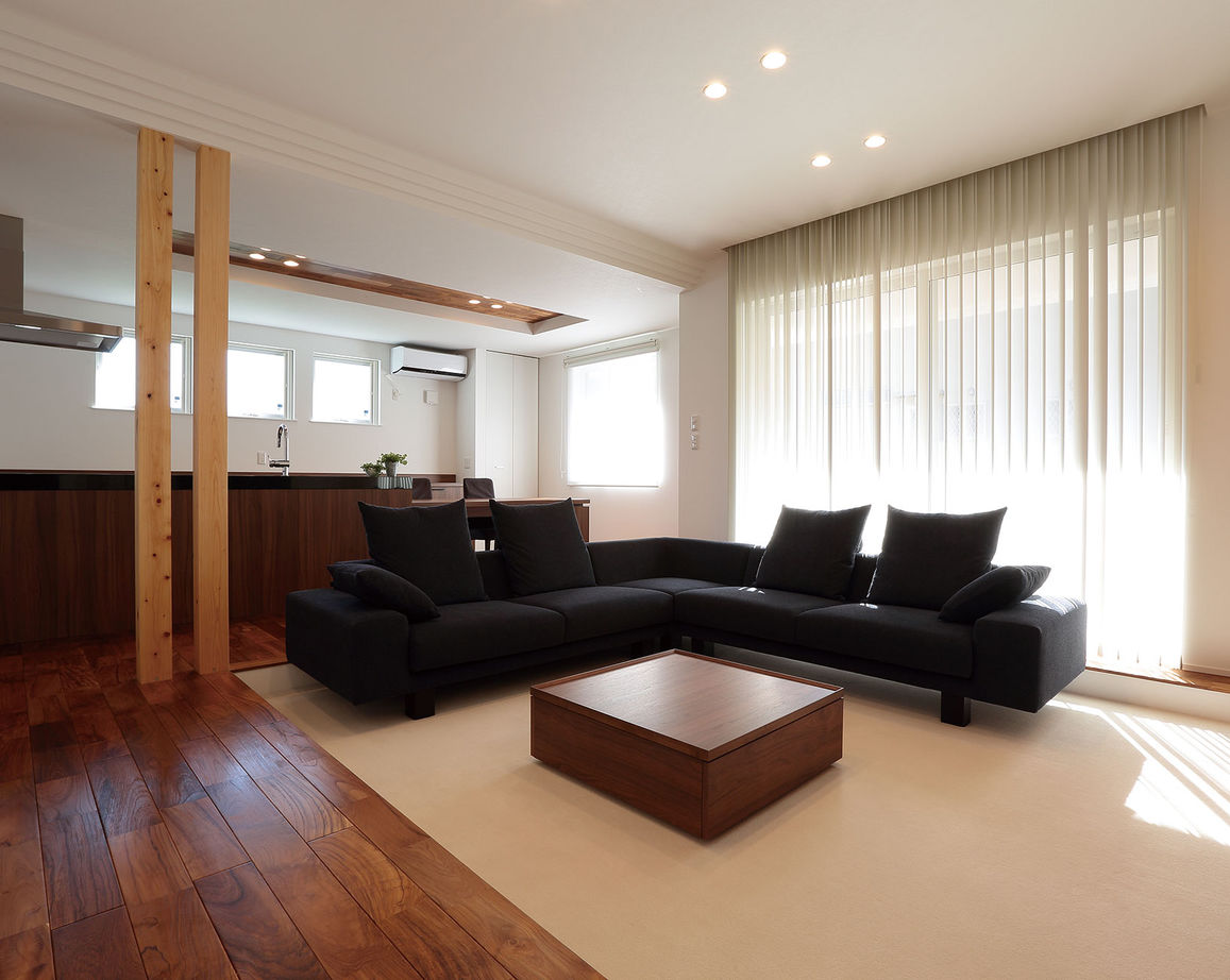 アルネットホーム 【間取り有】主役はお気に入りのキッチン　夫婦二人にちょうどいい平屋の建築実例画像2