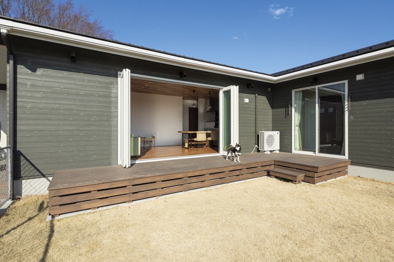 アルネットホーム 【邑楽郡/3LDK/32.5坪/平屋/家事動線/土間収納/ドッグラン】愛犬と子どもが走り回るスムーズな家事動線平屋の建築実例画像2