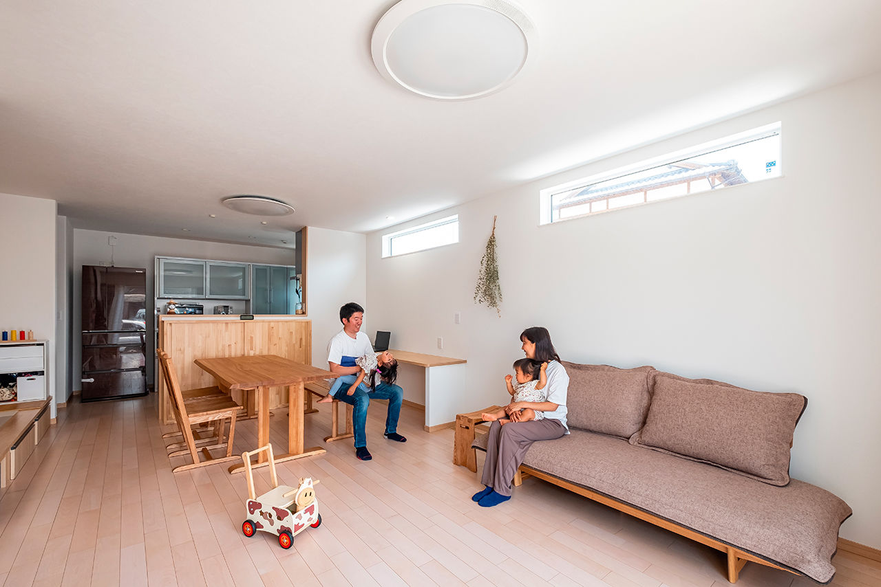 イデキョウホーム(富士市/富士宮市/沼津市) 【富士市/4000万円台】屋上庭園でアウトドアを満喫！心地いい距離感で暮らせる完全分離二世帯住宅の建築実例画像2