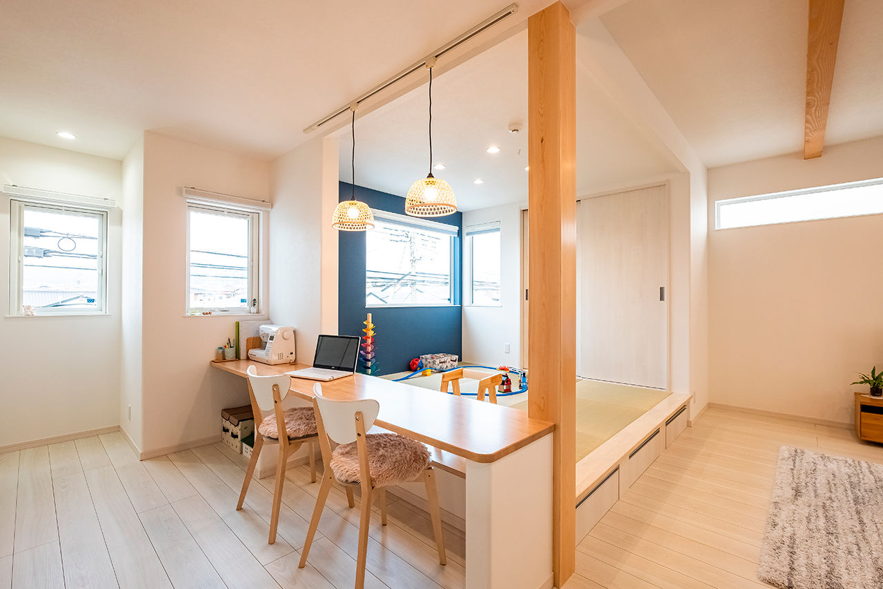 イデキョウホーム(富士市/富士宮市/沼津市) 【富士市/2000万円台/40坪台】モデルハウス見学が決め手。屋上庭園から富士山を望む家の建築実例画像4