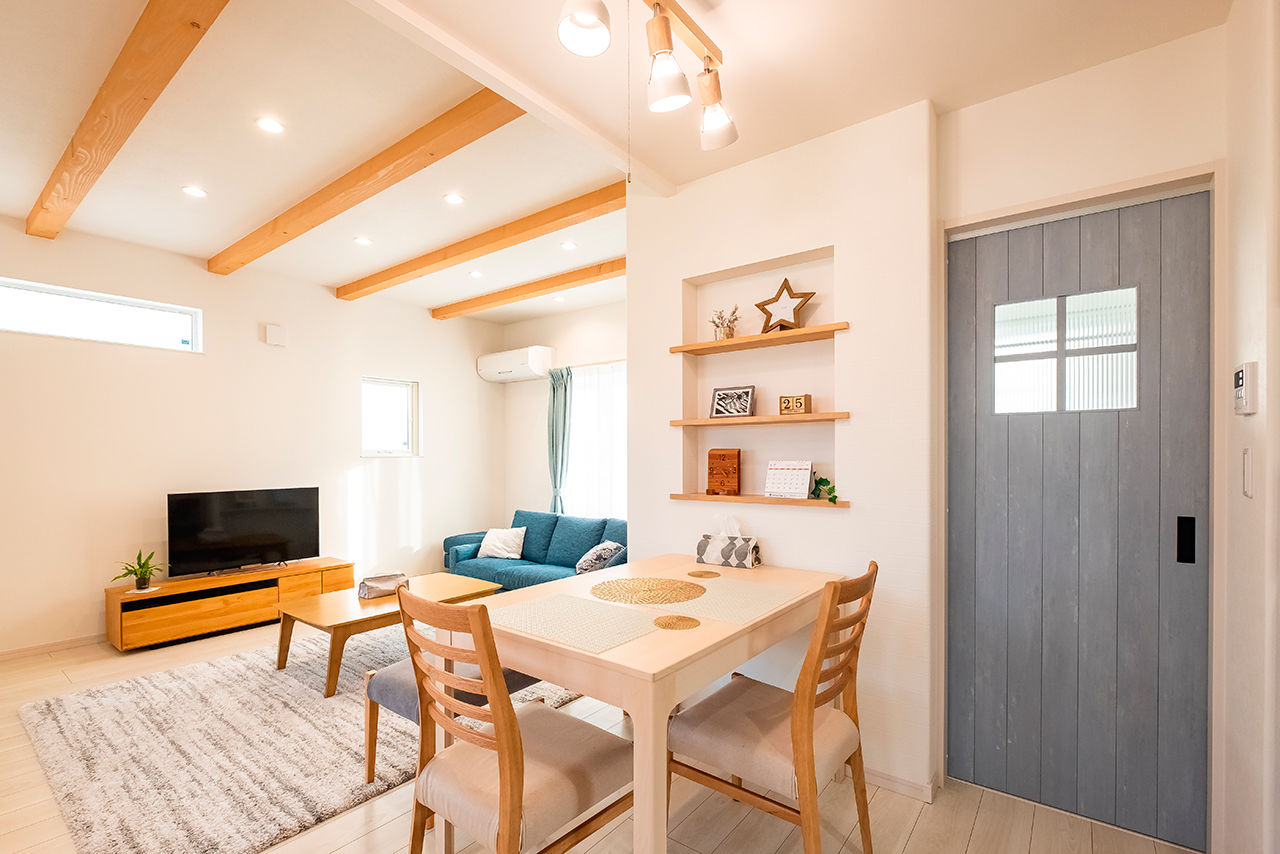 イデキョウホーム(富士市/富士宮市/沼津市) 【富士市/2000万円台/40坪台】モデルハウス見学が決め手。屋上庭園から富士山を望む家の建築実例画像6