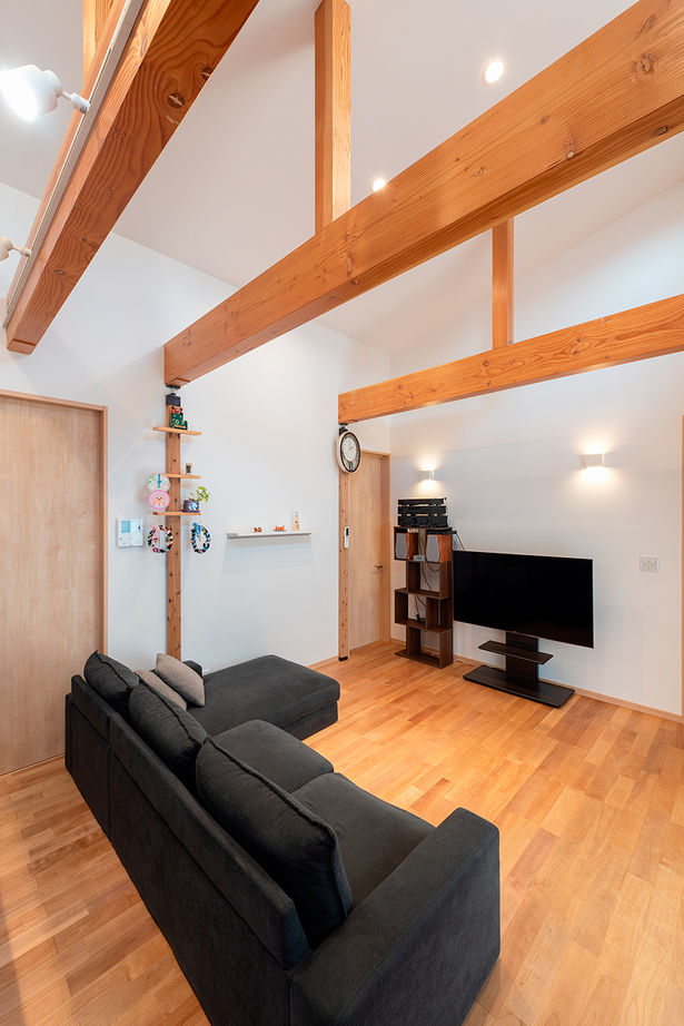 イデキョウホーム(富士市/富士宮市/沼津市) 【間取り有/2000万円台前半/平屋】LDKと水回りの回遊動線が便利！プライバシー確保されたパティオのある家の建築実例画像4