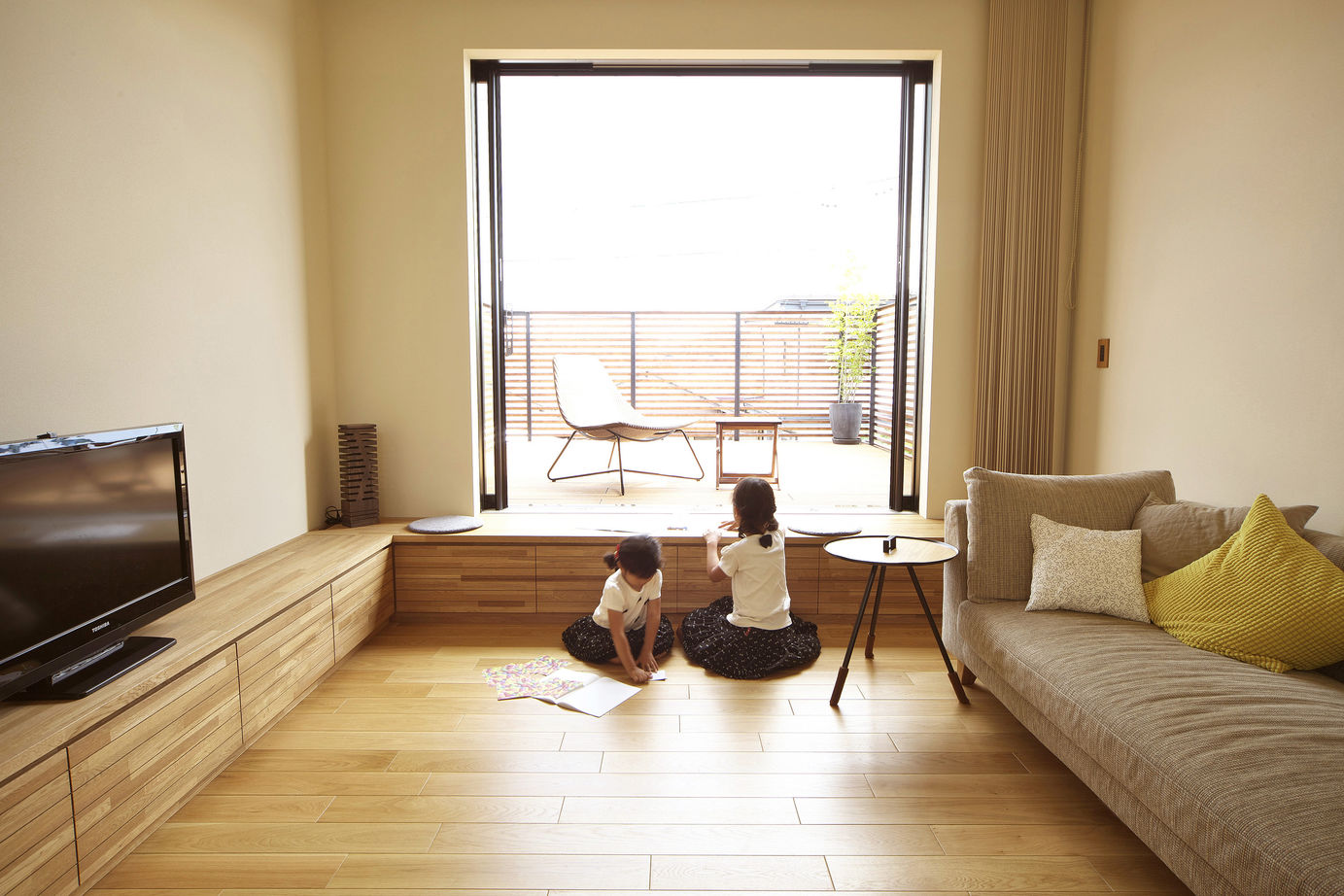 三昭堂 【一宮市/２階LDK】土地38.4坪.建物間口5.4ｍの狭小地で開放感のある間取り。性能も◎の快適な暮らしを実現の建築実例画像6