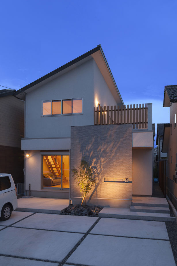 三昭堂 【一宮市/収納/回遊動線】アイデア満載の提案力で住みやすい間取りに。プライバシーを考慮したコの字型実例の建築実例画像2