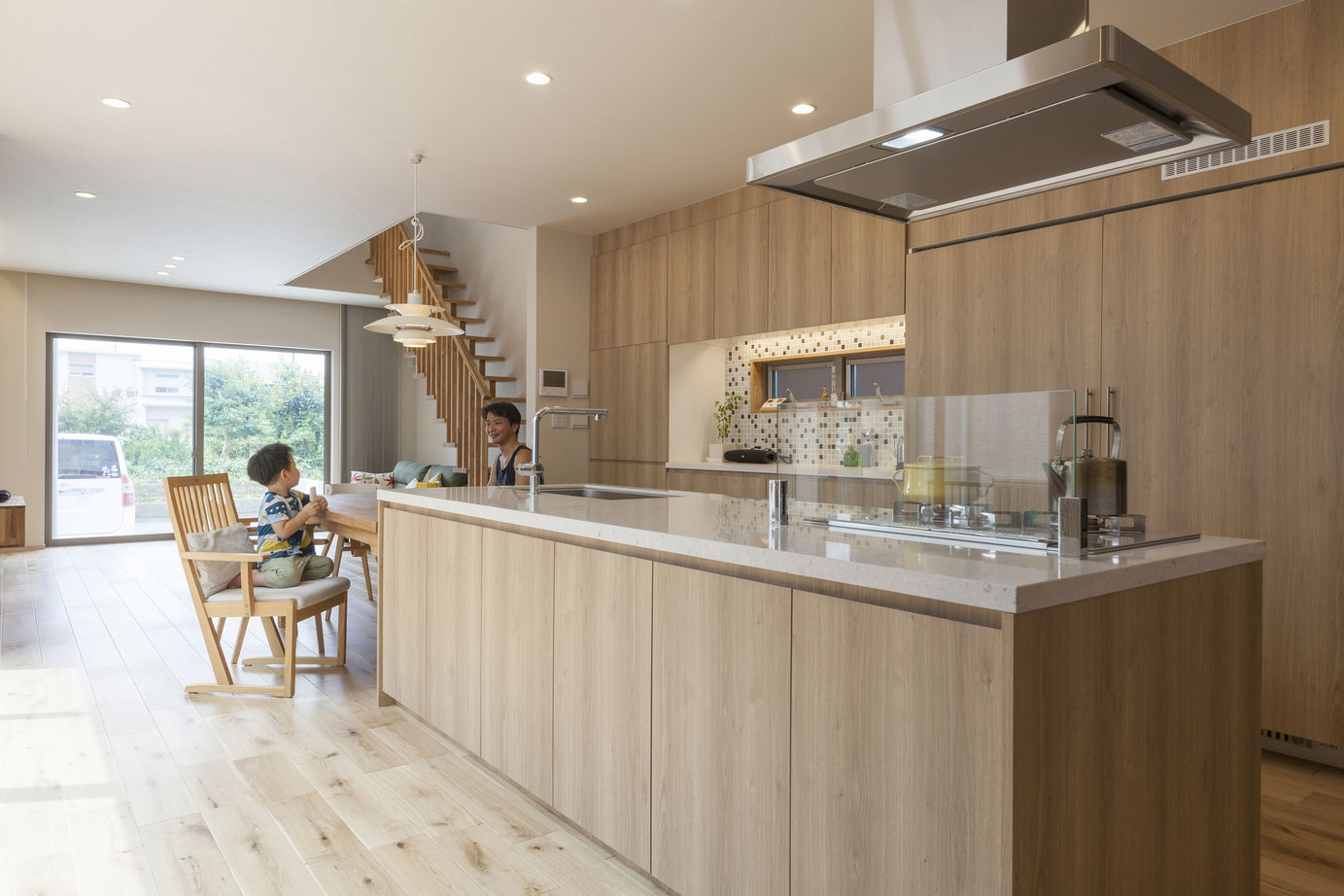 三昭堂 【一宮市/収納/回遊動線】アイデア満載の提案力で住みやすい間取りに。プライバシーを考慮したコの字型実例の建築実例画像6