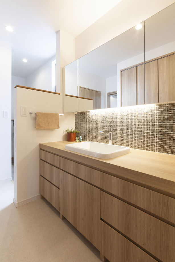 三昭堂 【一宮市/収納/回遊動線】アイデア満載の提案力で住みやすい間取りに。プライバシーを考慮したコの字型実例の建築実例画像7