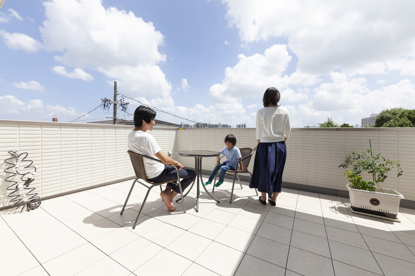 三昭堂 【名古屋市/３階建て】1階は両親が平屋感覚で過ごせる間取りに。二世帯住宅の工夫が満載の実例の建築実例画像10