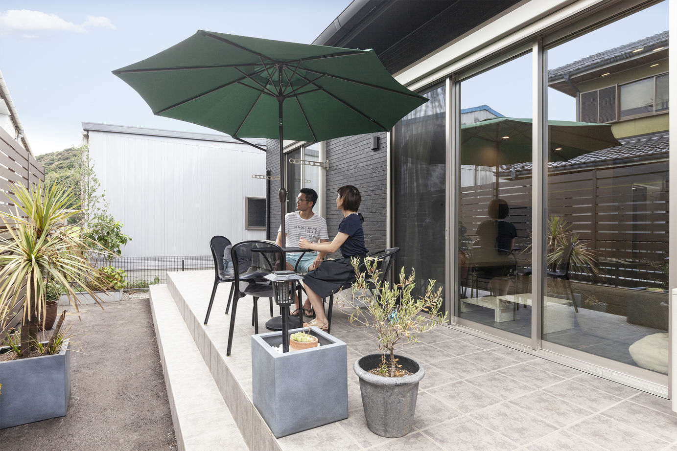 三昭堂 【岐阜県/平屋/間取り図】片流れの屋根デザイン。勾配を活かした小屋裏スペース。吹き抜け感のある平屋実例の建築実例画像6